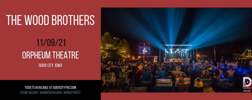 The Wood Brothers at Orpheum Theatre tickets The Wood Brothers at Orpheum Theatre