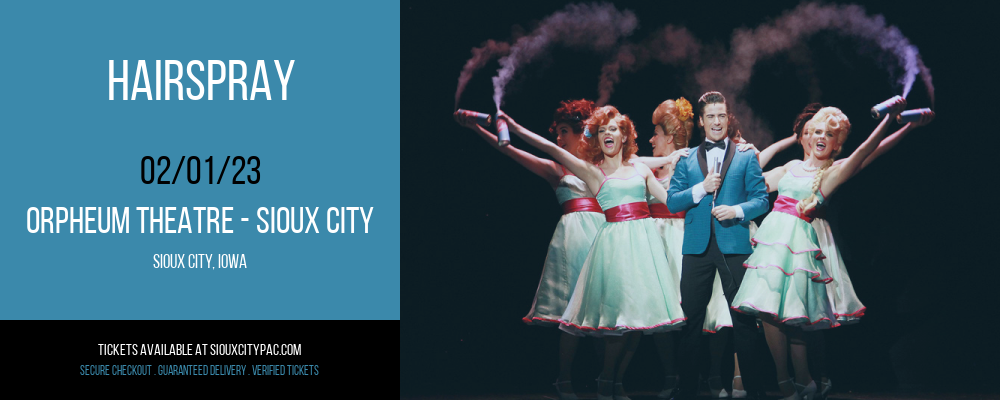 Hairspray at Orpheum Theatre tickets Hairspray at Orpheum Theatre