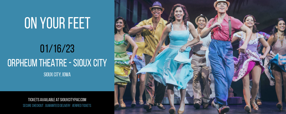 On Your Feet at Orpheum Theatre tickets On Your Feet at Orpheum Theatre