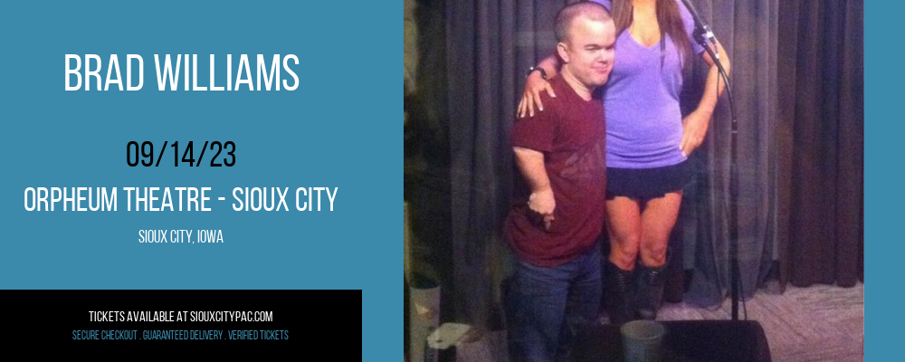 Brad Williams at Orpheum Theatre