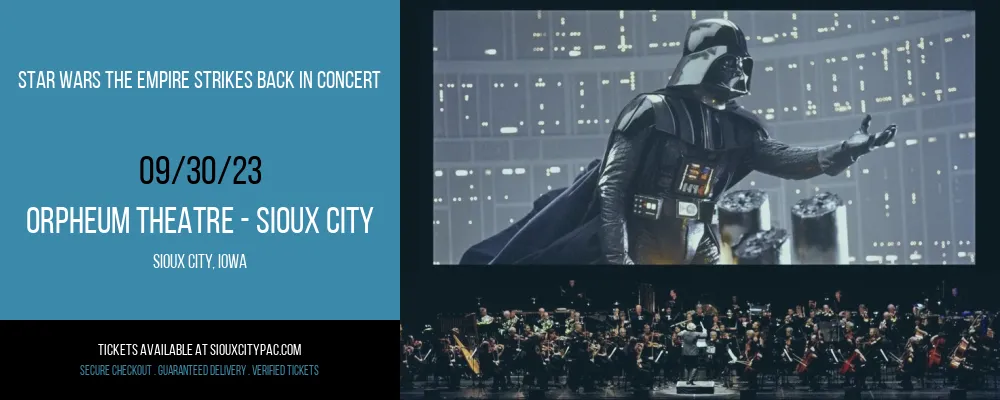 Star Wars The Empire Strikes Back In Concert [CANCELLED] at Orpheum Theatre