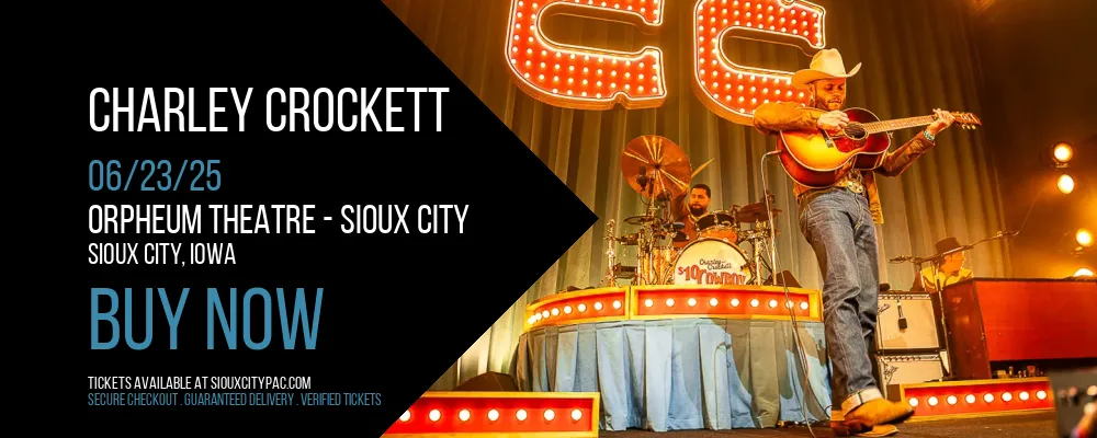 Charley Crockett at Orpheum Theatre