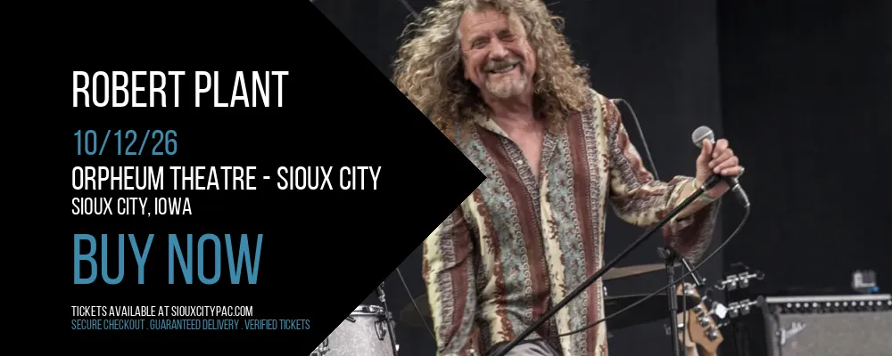 Robert Plant at Orpheum Theatre